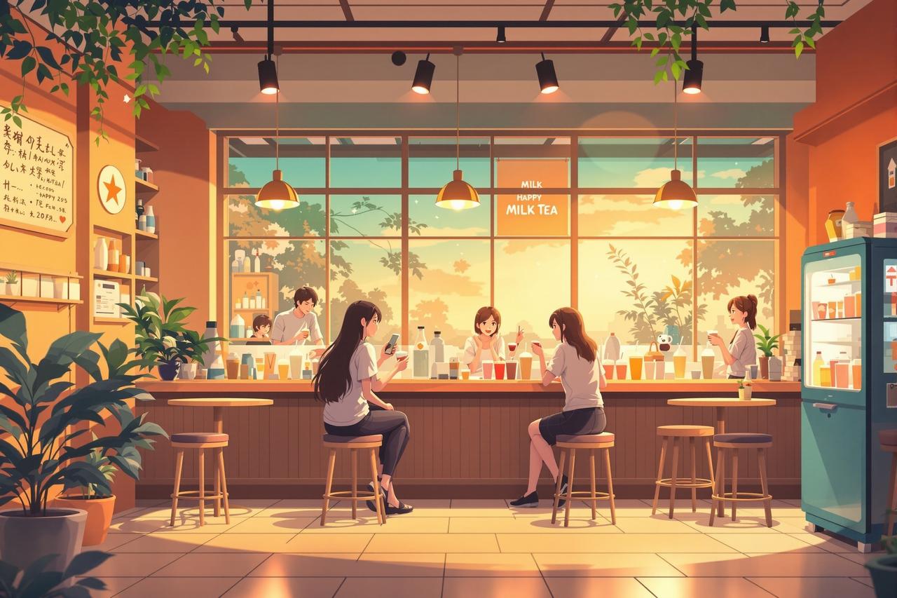 星芽免费短剧 - 奶茶店的奇幻物语